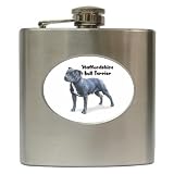 Staffordshire Bull Terrier Hip Flask (6 oz)