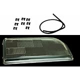 1994-1997 VOLVO 850 RH (PASSENGER SIDE) HEADLIGHT LENS (FOR MODELS WITH DUAL BULB... by ESI