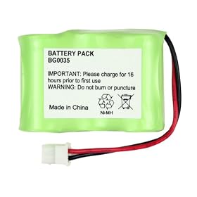 Fenzer Rechargeable Cordless Phone Battery for Conair CTP-9250 CTP-9400 Cordless Telephone Battery Replacement Pack by 