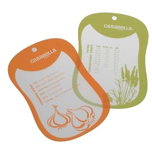 Casabella Silicone Prep Board Set of 2 by Casabella