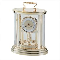 Bulova Amesbury Goldtone Anniversary Clock - B8910
