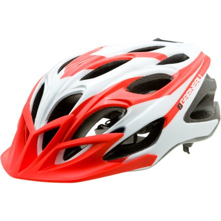 Louis Garneau Global II Helmet Red/Gray, M/L