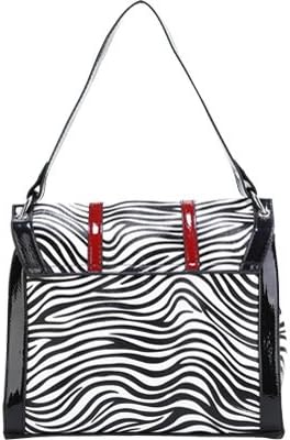 Ann Creek Women's NYA Satchel,Zebra/Red,US