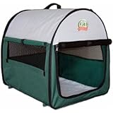 Go Pet Club Soft Crate for Pets, 32-Inch, Green