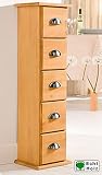 Regal-Turm, CD-Turm, CD-Schrank, CD-Schubladentower, 25x89x23cm