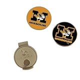 Missouri Tigers Golfers Hat Clip and Ball Markers NCAA College Athletics