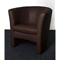 Cocktailsessel, Loungesessel, Sessel, Clubsessel, Wartezimmersessel, braun
