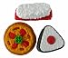 Iwako's Omoshiro Erasers- pack of 3 pcs Pizza and Food erasers