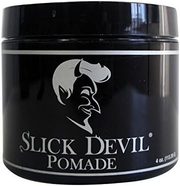 SLICK DEVIL Firm Hold Semi Matte Pomade 4 oz by SLICK DEVIL