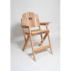 Eureka Wood Works Western Red Cedar Wood- Auburn College Football Team logo engraved...