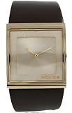 Police Men's Elegant Slim Goldtone Skyline - X Leather Strap Watch PL-11916MSG/06