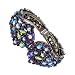 Acosta Jewellery - Tanzanite Swarovski Crystal Cluster Bangle / Bracelet