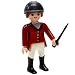5204 プレイモービル playmobil fi?ures (series1) ガールズ 9.騎手【並行輸入】_s-1