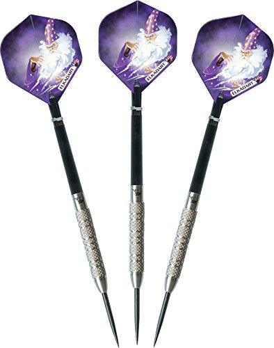 Elkadart Merlin 80/20 Tungsten Steel Tip Darts, 19 Grams