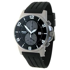 Boccia Herren-Armbanduhr Leder 3777-01