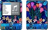 Silk Flowers Design Protective Decal Skin Sticker for Apple iPod nano 3G (3rd Generation) 4GB/ 8GB Player