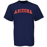 Arizona Wildcats Navy Blue Arch Logo T-shirt