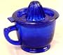 Blue Juicer with Measuring Cup