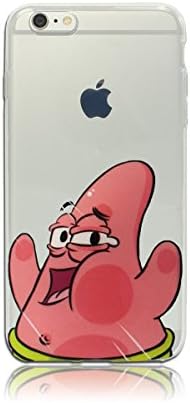 Patrick iPhone 6 PLUS (BIG VERSION) / 6S PLUS (BIG VERSION) Case, PopJoy® - (5.5 Inch Case) Light, flexibile, clear TPU case w/ premium designs