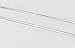 OVERMAL 22inch ,Fashion Hot Mens Womens Sell Silver Jewelry Snake Chain Necklace