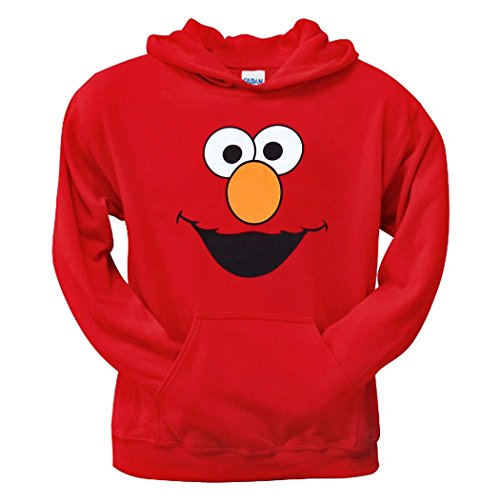 Sesame Street Elmo Face Adult Hoodie