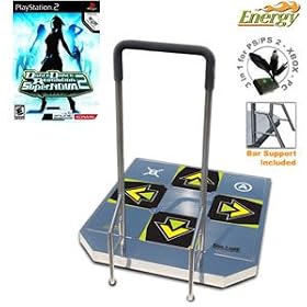 DDR SuperNova 2 for PS2 and Dance Dance Revolution ENERGY Arcade metal dance pad for PS/ PS2 - Xbox