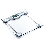 Bath Weight Scale, Digital Glass Body Weight Scale with LCD Display by Camry. Measures in kg or lb. 330lb x 0.2 lb (330lb. Weight Capacity in 0.2lb Resolution). Auto On. Strong Tempered Glass Platform.