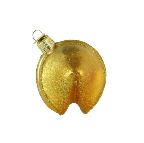 Old World Christmas Fortune Cookie Ornament Old World Christmas Fortune Cookie Ornament