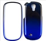 Samsung Gravity Smart T589 Two Tones, Black and Blue Hard Case, Cover, Face ....