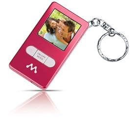 Merkury Innovations MI-DF0152 1.5-Inch Digital Keychain (Pink)