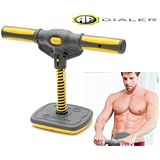 Ab Dialer Abdominal Exercise Workout System w/ 3 Weight Springs and Adjustable Resistance Plus Bonus DVD,