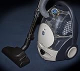 Botticelli Dual Hepa Canister 1400 Watt Vacuum Cleaner (White/Grey/Clear)-model:905024.1U