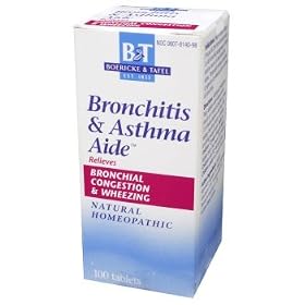 BRONCHITIS and ASTHMA AIDE Size: 100 tab by Boericke & Tafel