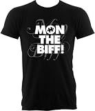 Mon The Biff T-Shirt Inspired By Biffy Clyro Black Mens