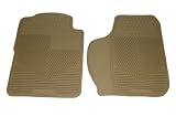 2003-2006 Cadillac Escalade ESV Beige All Weather Floor Mats Floor Mats All Weather