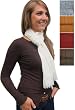 Handmade Alpaca Natural Fiber - Cable Design with Classic Fringes (Long/men/women)