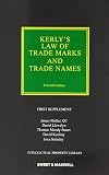 Kerly's law of trade marks and trade names : first supplement to the fifteenth edition