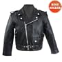 Kid's Motorcycle Leather Jacket KJ742