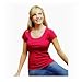 Bella Ladies' 5.8 oz Cotton Scoop Neck Tee
