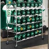 Pro Down FB Helmet Cart with Heavy Duty Wheels(Price/Each)