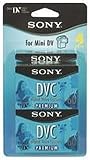 Sony MiniDV Tapes (DVM60PRL/4BP) (DVM60PRL/4BP)