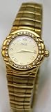 Piaget Tanagra 18K Solid Gold Diamond Bezel Women's Watch