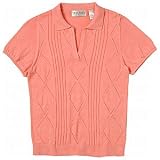 Tehama Ladies Pointelle Argyle Polos