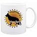 New  Happiness Is German Shepherd  Mug Dog