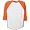 White/Orange
