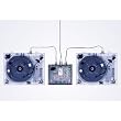 Rap Music DJ X-Ray Turntables Pop Poster Print 24x36