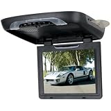 Boss BV12.1BGT 12.1 Flip-Down Widescreen TFT Monitor with Built-In DVD Player 