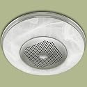 Hunter 90067 Millennium Bathroom Fan with Light and Nightlight, Brushed Nickel