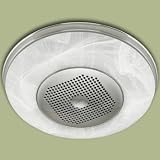 Hunter 90067 Millennium Bathroom Fan with Light and Nightlight, Brushed Nickel