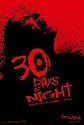 30 Days of Night (Face, Double-Sided) Black Wood-Mounted Movie Poster Print - 27" X 40"